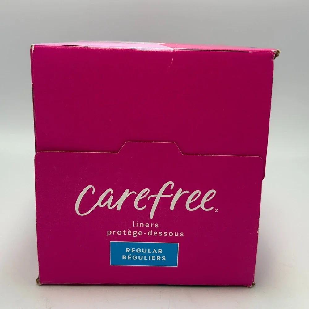 Carefree Panty Liners for Women Regular Unwrapped Unscented Pads 120 Count NEW